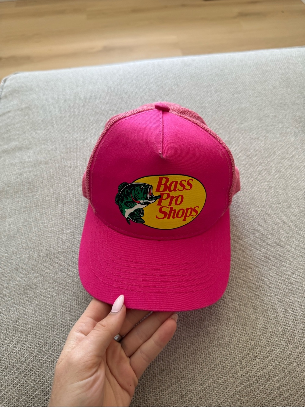 Pink Bass Pro Shops Hat